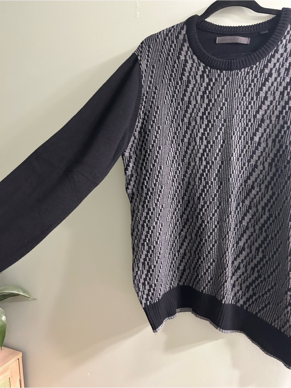 Sean John men’s cotton sweater vintage style retro